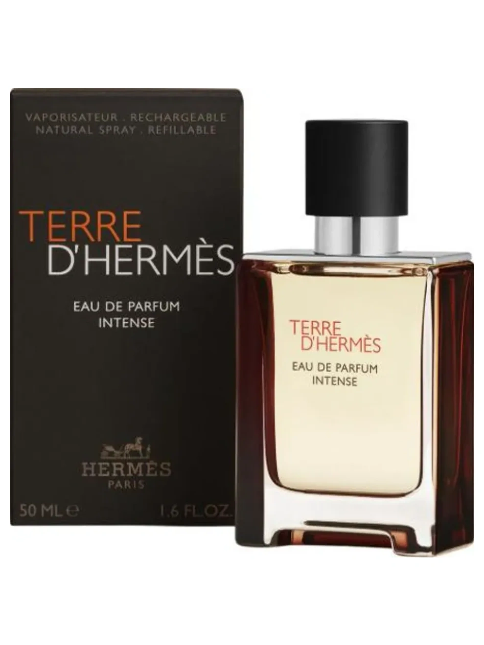 Terre D'Hermes Intense - EDP (ricaricabile) - Contenuto: 50 ml