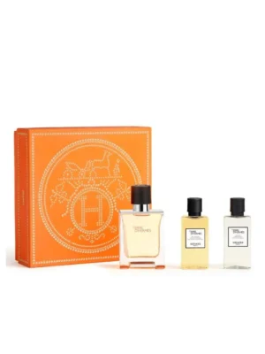 Cofanetto Terre d'Hermès (EDT 50ml + Doccia Corpo Capelli + Lozione Dopobarba)