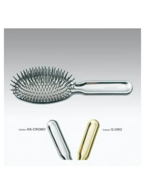 Spazzola Pneumatica Ovale Grande Con Picchi Cilindrici In Plastica Colore