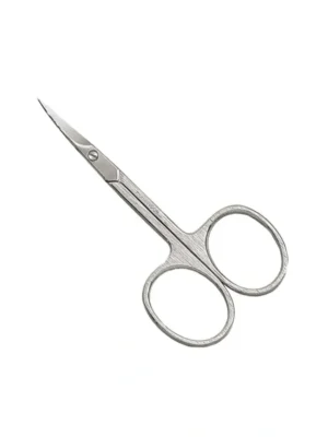 Forbice per pelli lancia curva in acciaio cromato