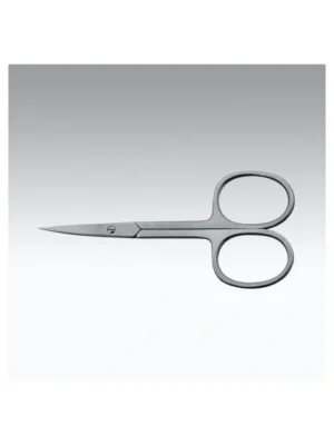 Forbice per per pelli curva in acciaio inox