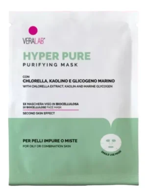 Hyper Pure Mask maschera viso purificante biocellulosa 15ml pelli miste grasse