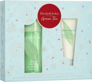 GIFTSET ELIZABETH ARDEN GREEN TEA EDP 100ML + BODY CREAM 100ML - 100ml